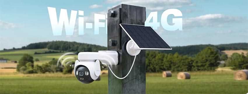 Відеокамера Imou Cell PT 4G KIT 2 (B7ED-5M0TEA-EU) з сонячною панеллю