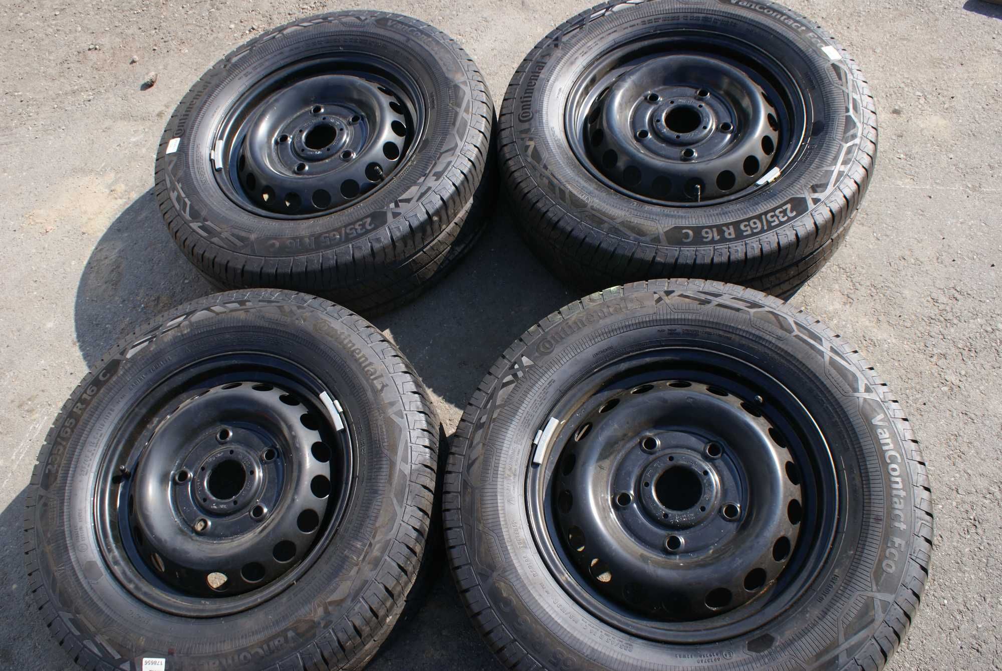 NOWE Koła LATO 235/65r16C Ford Transit Continental TPMS