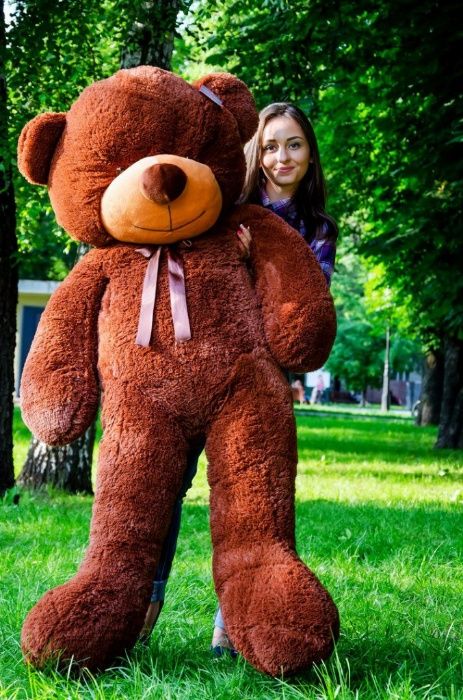 Великий плюшевий ведмедик Рафаель 180см. Ведміді 2 метри