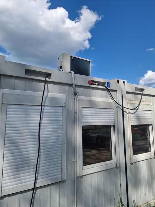 Kontener biurowy z WC socjalny mieszkalny handlowy