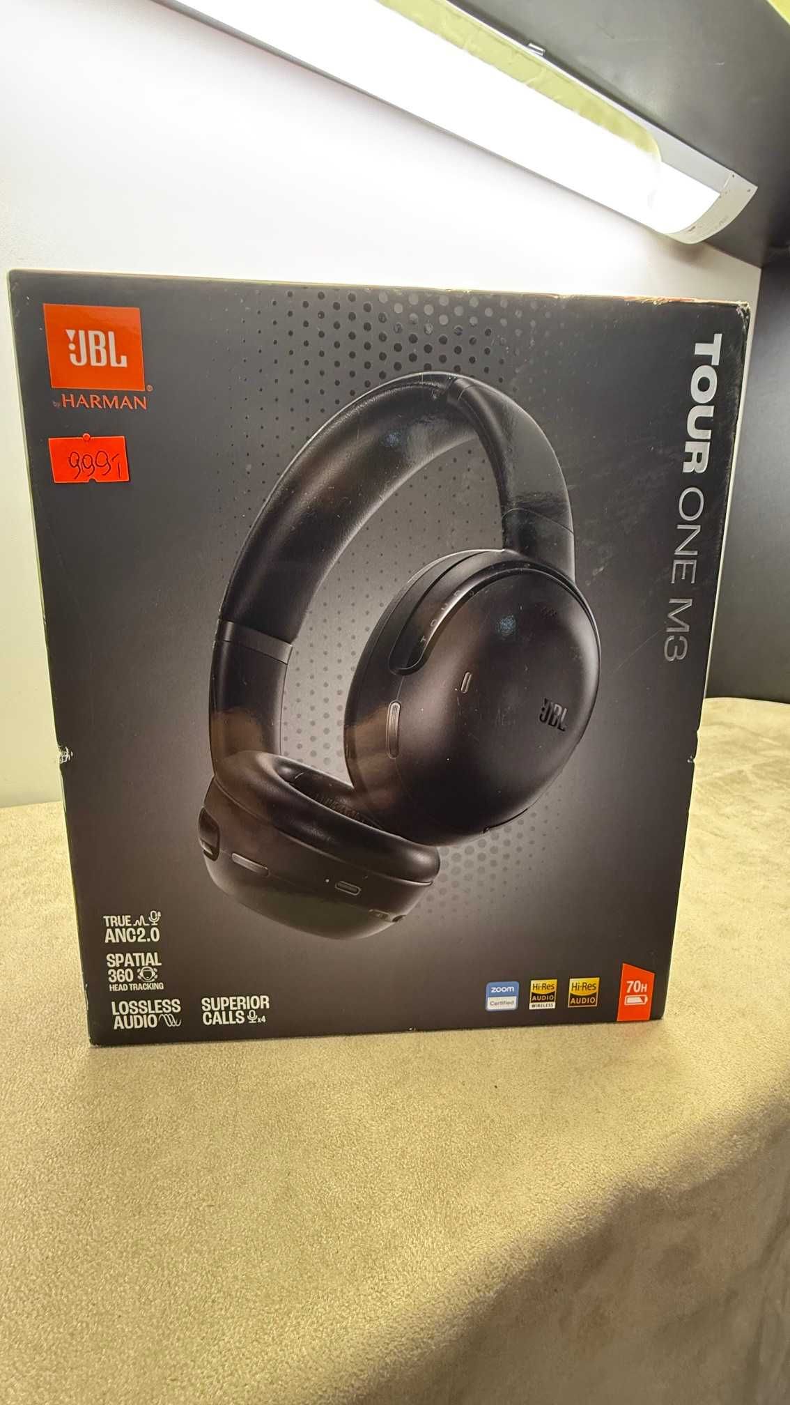Słuchawki nauszne JBL TOUR ONE M3 ANC Czarny