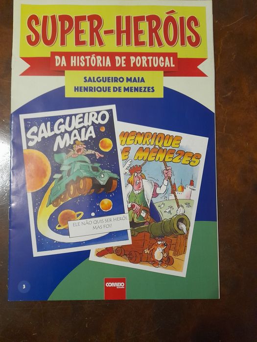 Bd "Super herois da historia de Portugal"
