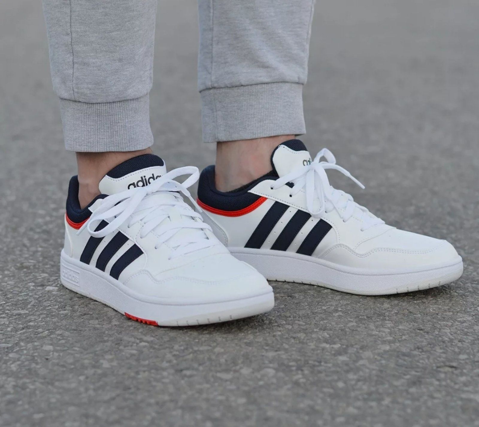 Чоловічі Снікерcи Adidas Hoops 3.0 Classic Vintage(Оригінал)41-26см.