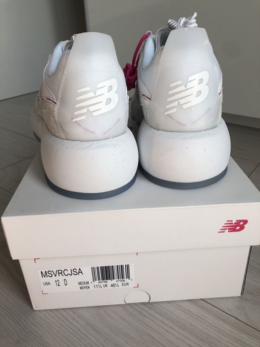 New Balance Vision Racer White Pink 46,5 EU