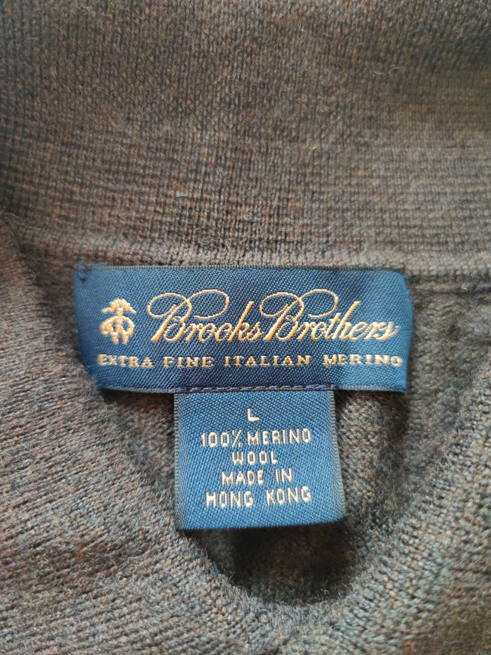 Кофта мужская "Brooks Brothers"  100% Шерсть мерино Размер ML (46-48)