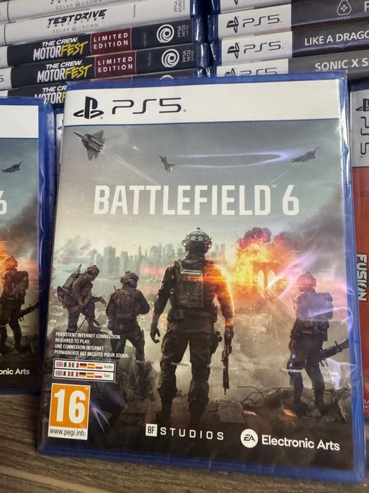 Нові диски Battlefield 6 Standard Edition PS5 | English
