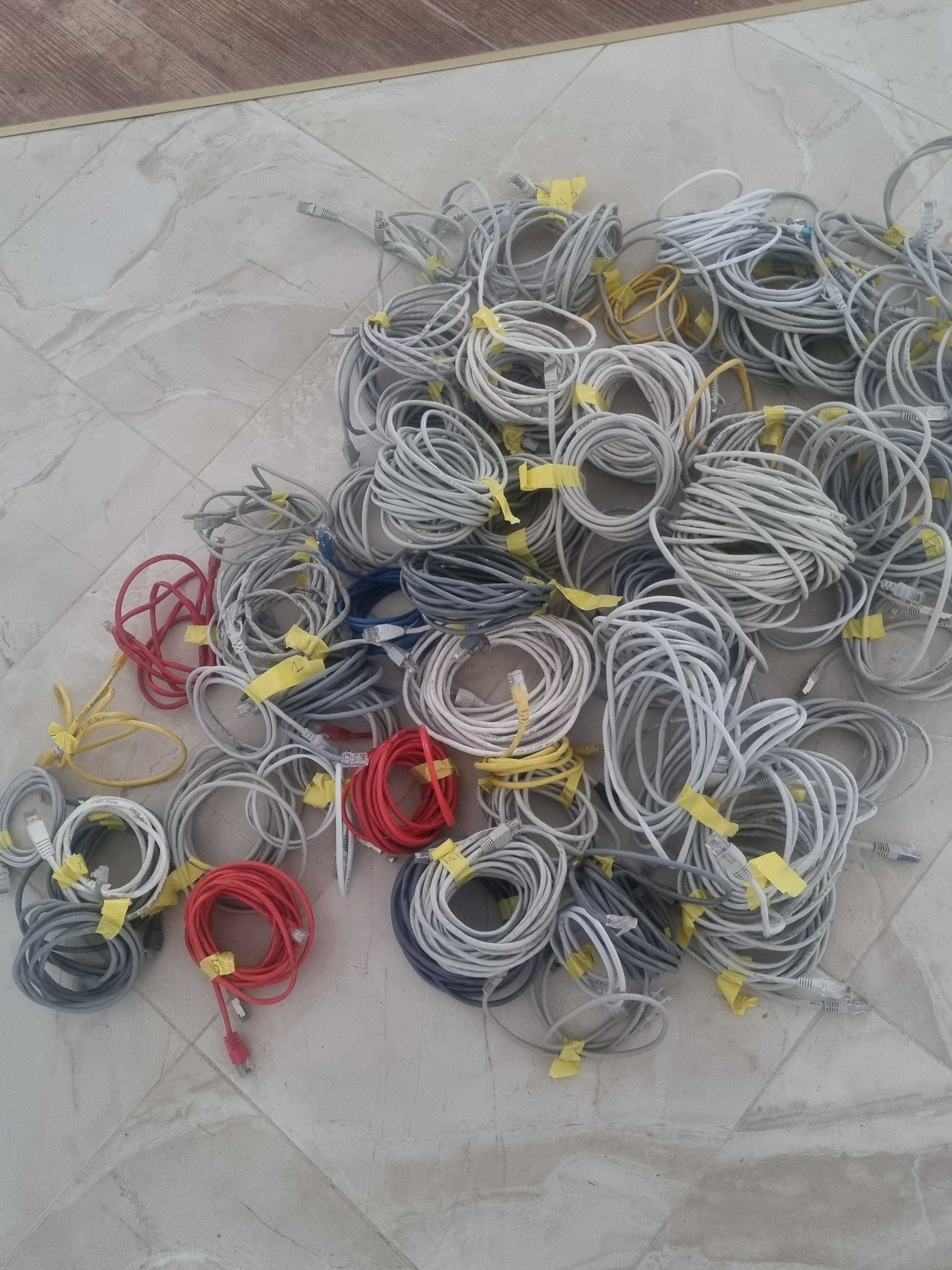 Интернет кабель Патч-корд сетевой Ethernet кабель