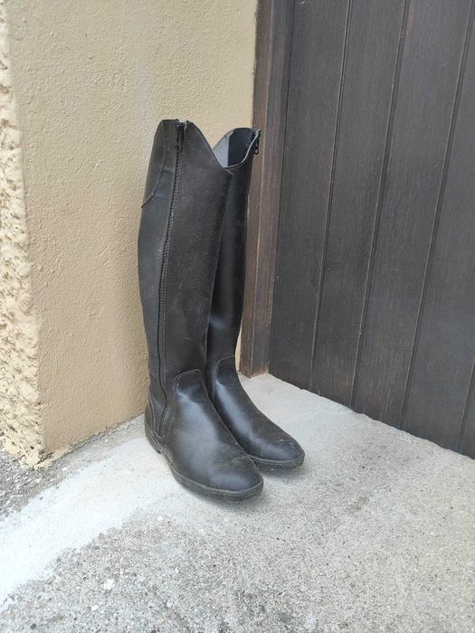 Botas em Sintético Equitação Adulto 500 Preto NUMERO 42 (decatlhon)