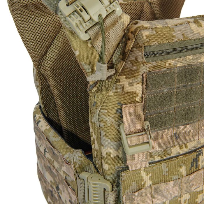 Плитоноска Warmor Gen.3 піксель (без плит і підсумків) КОРДУРА 1000Д