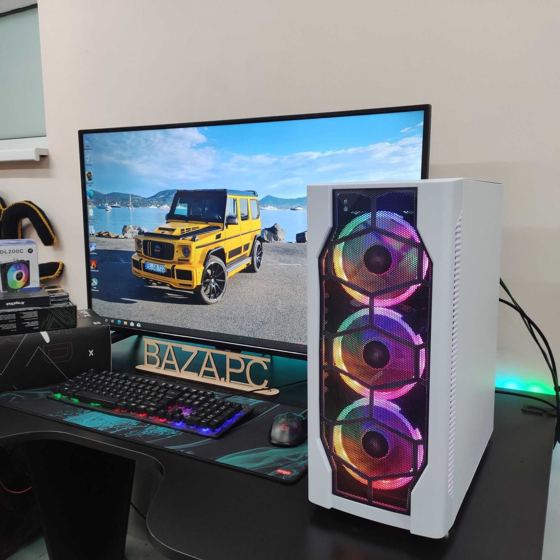 Компютер Новый Ryzen 5 5500, 16GB DDR4, XFX 6700XT 12GB, SSD512GB NVMe