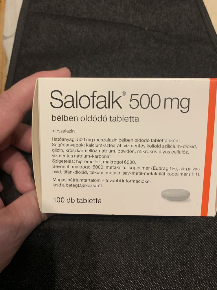 Таблетки Solofalk 500 mg