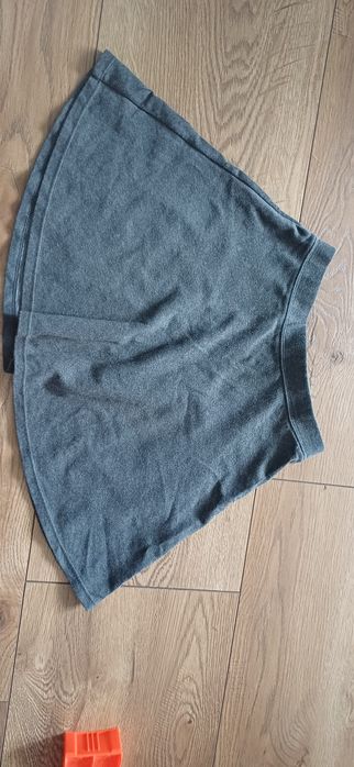 H&M spodniczka grafit szara 134/140