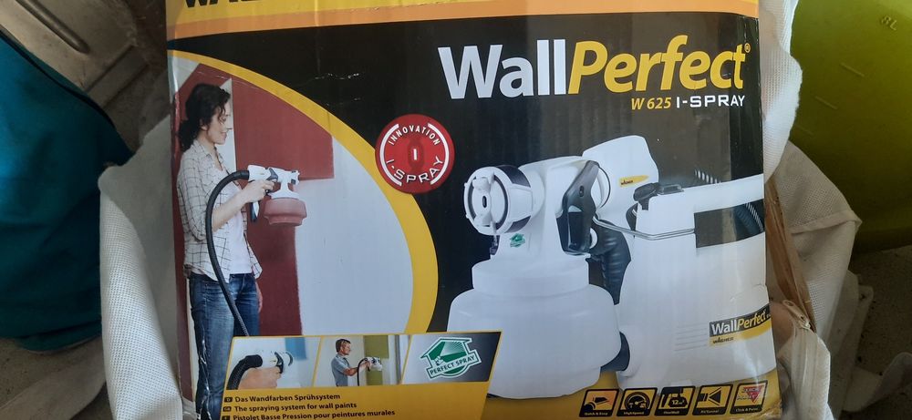 Pistolet malarski Wagner V625 + 2 inne pisotety