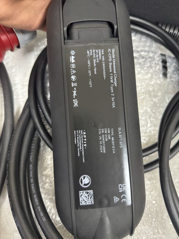 Зарядка Audi Type 2 11 квт нова оригінал