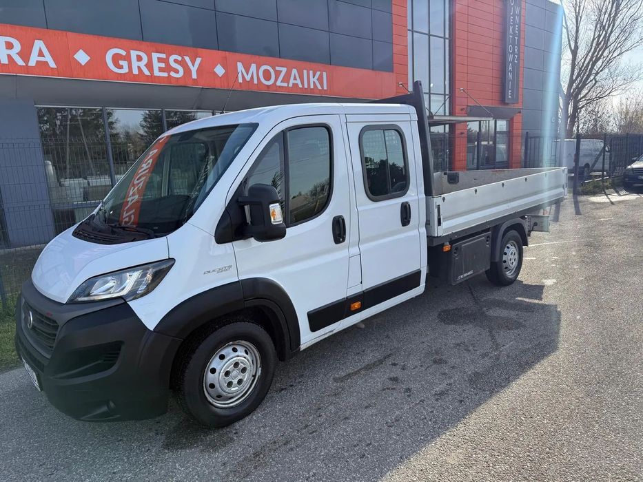 Fiat Ducato 2.3 180KM, Doka - 7 osób, zadbane  Fiat Ducato 2.3 180KM, Doka - 7 osób, zadbane