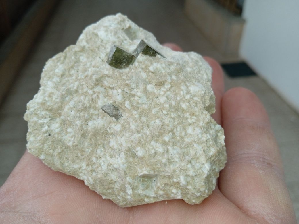 Mineral Pirite cristais