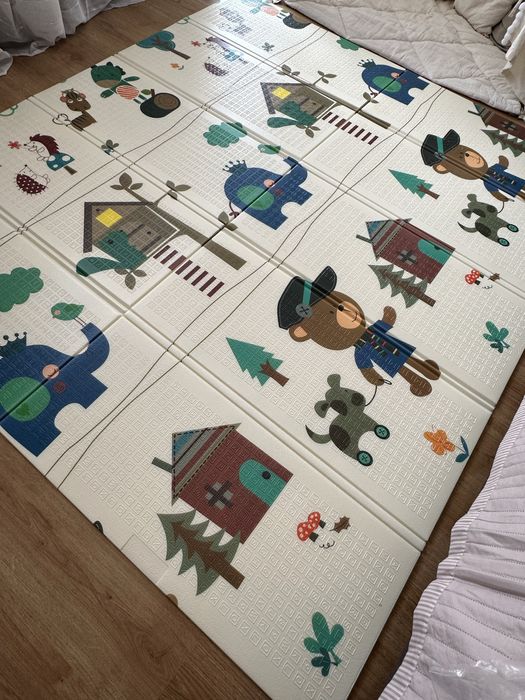 Mata Piankowa dla Dzieci Dwustronna 200x150