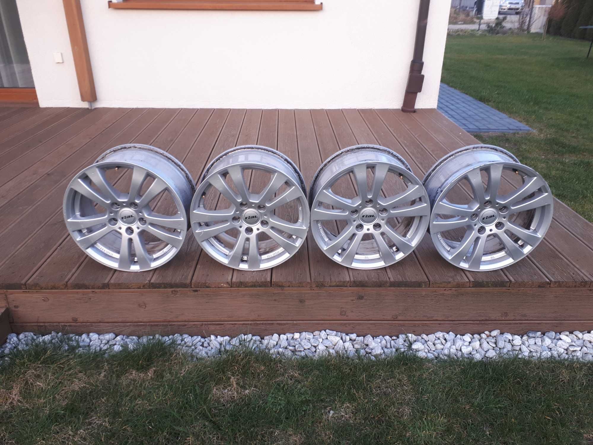 Alufelgi 16 cali RIAL 5x112, ET 45,5 Audi, Mercedes, VW