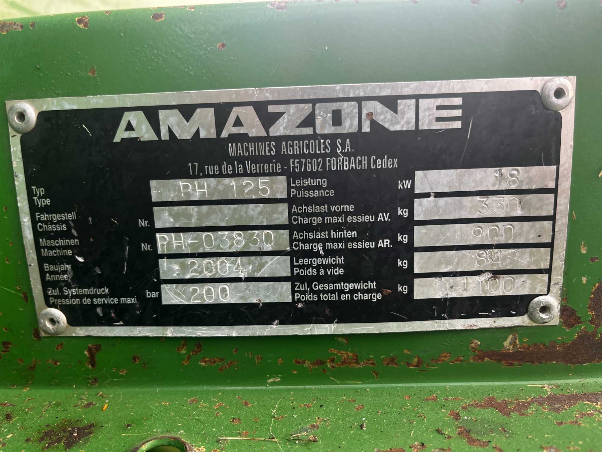 Kosiarka Amazone PH 125 2 szt