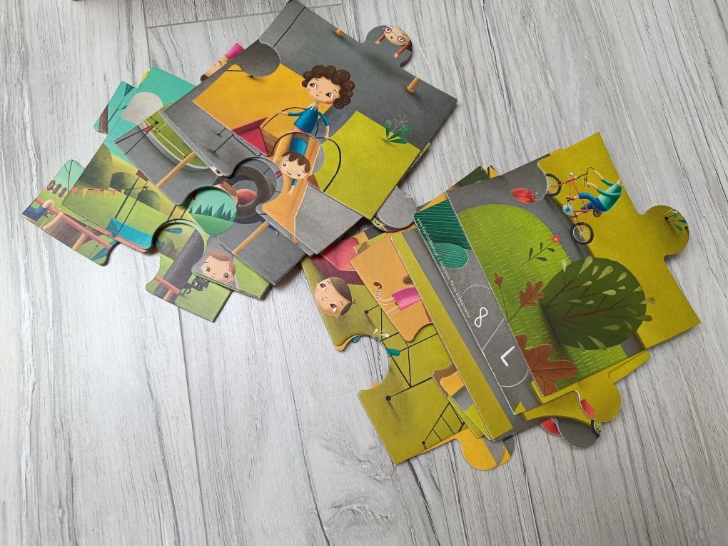 Puzzle XXL Kapitan Nauka plac zabaw