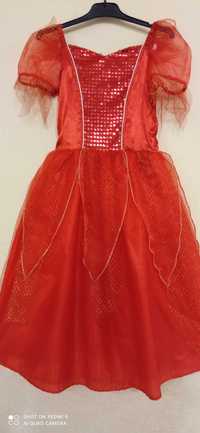 Карнавальное новогоднее нарядное платье принцессы