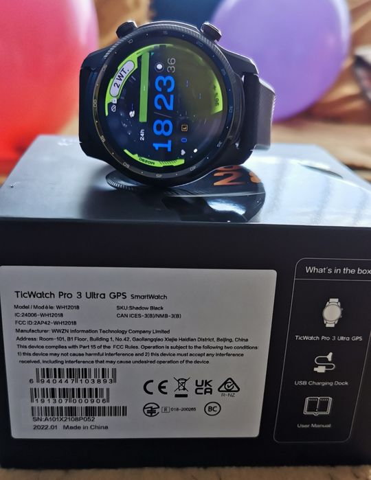 Idealny Tic Watch 3 Pro Ultra GPS