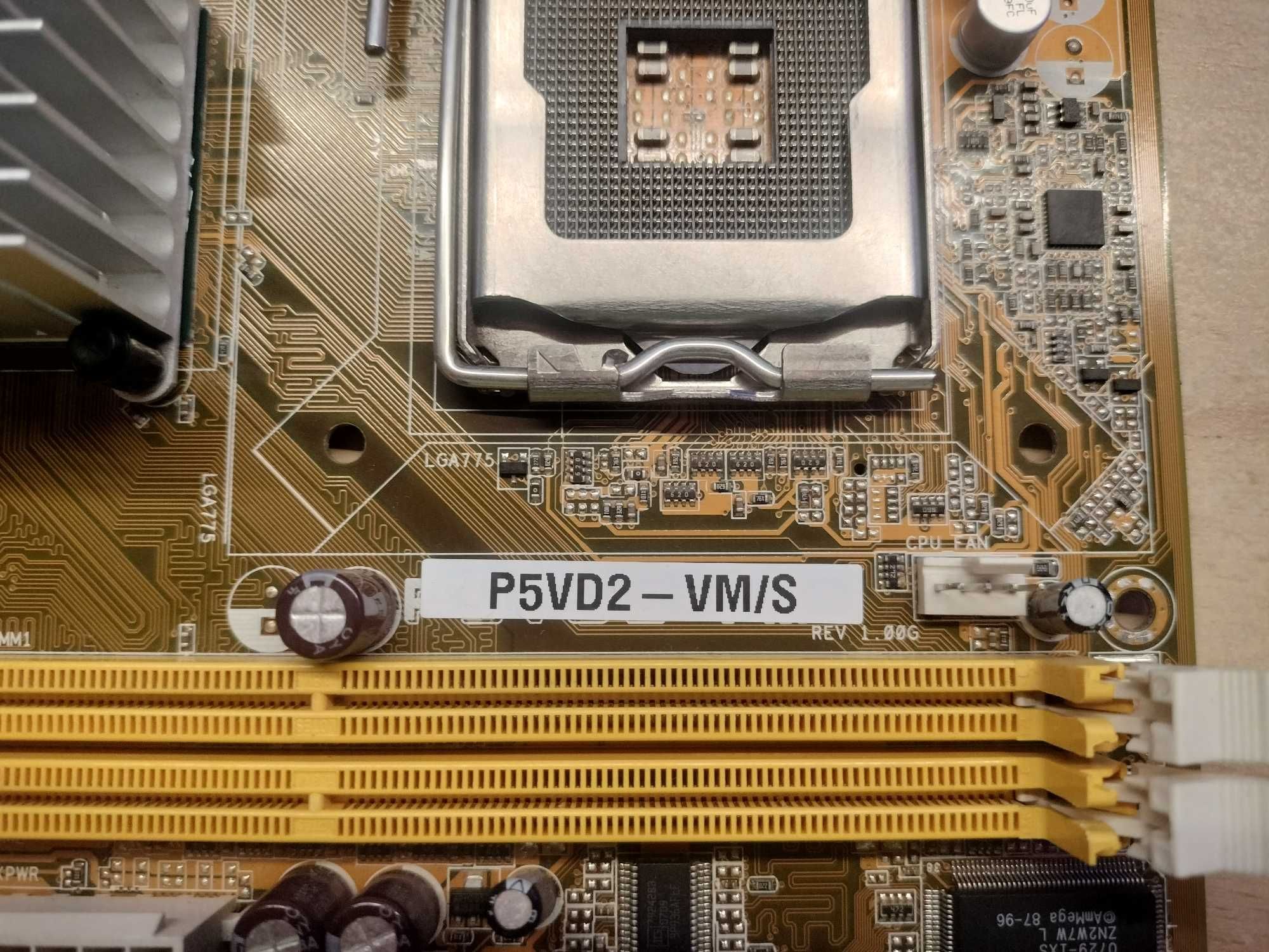 Płyta główna Asus P5VD2-VM/S mATX Socket / LGA 775
