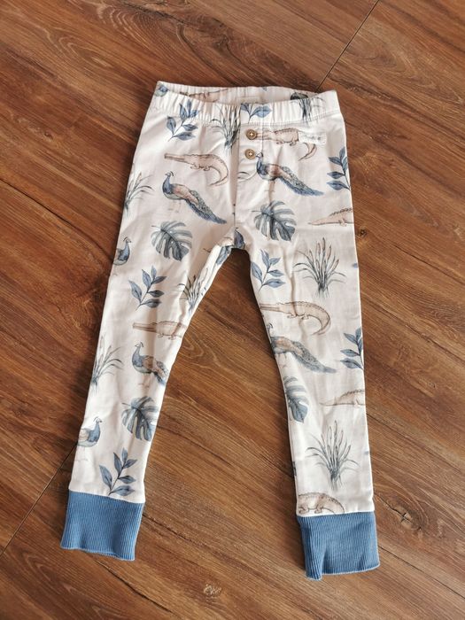 Spodnie dresowe dla chłopca chłopięce leginsy legginsy newbie 86