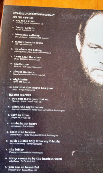 Laser Disc The Best of Joe Cocker Live