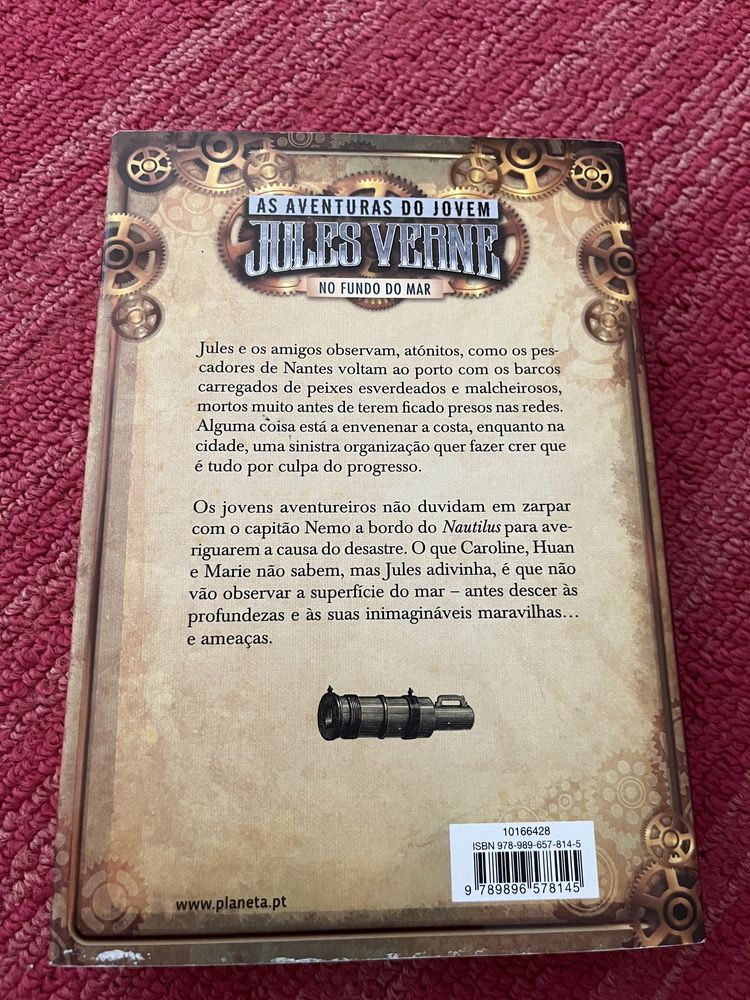 Livro As Aventuras do Jovem Jules Verne