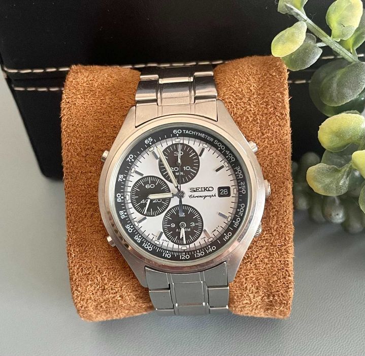 Seiko Panda Chronograph 7T32
