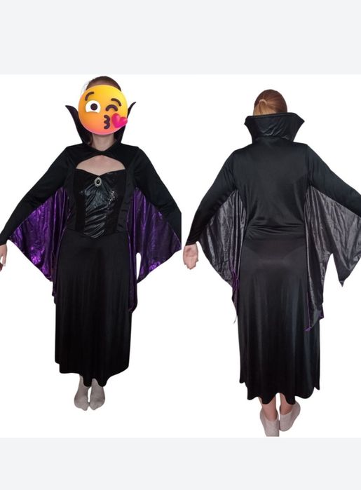Сукня відьми  Меліфісенти на Хеловін на 12-14р.