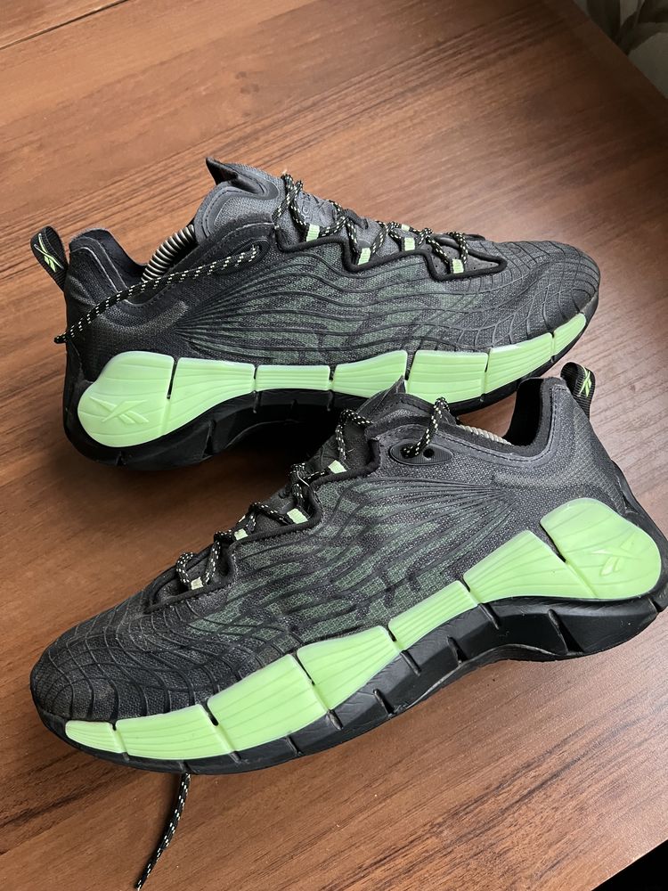 Топові кросівки Reebok Zig Kinetica 2 Black Neon