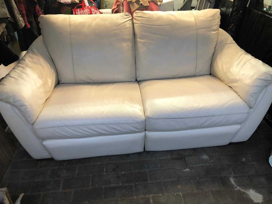 sofa skórzana z funkcja relax