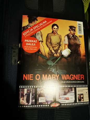 Film "NIE o Mary Wagner" DVD, NOWY, z książeczka ŻYCIEM