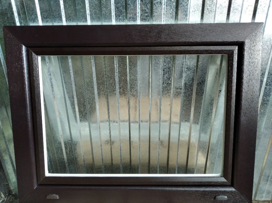 Okno Gospodarcze 80x60 Czekolada okna Inwentarskie Producent WYSYŁKA