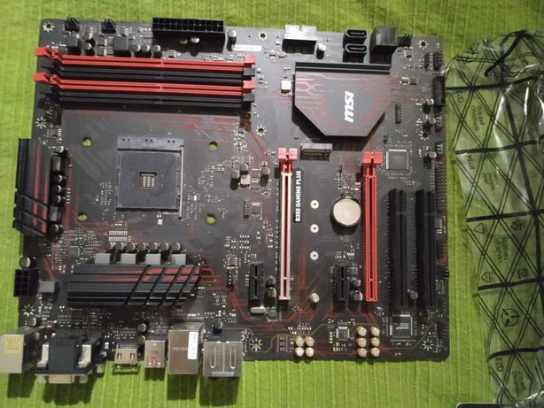 Motherboard MSI B350 Gaming Plus (Socket AM4 - AMD B350 - ATX)