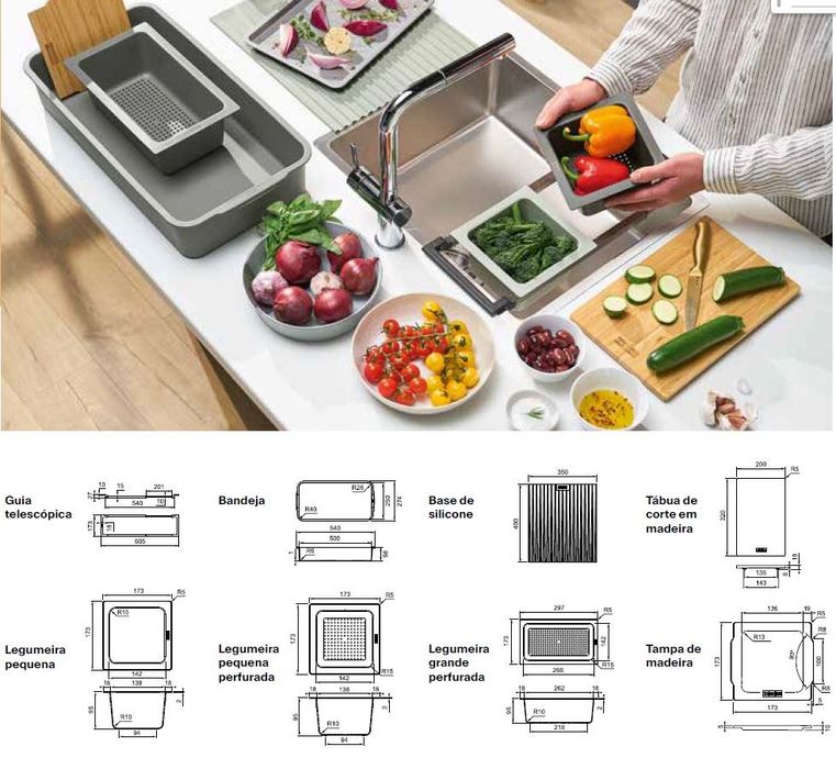 Kit de cozinha 3 Plus