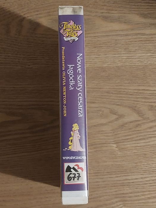 Kaseta Hanna Barbera przedstawia Timeless Tales nowe szaty cesarza vhs