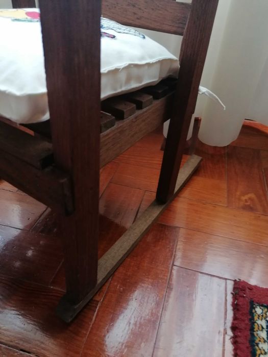 Cadeira de Baloiço em Madeira