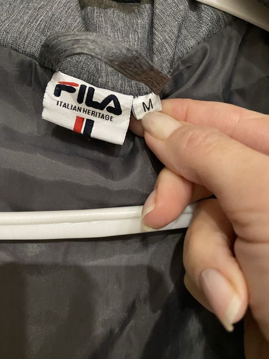 Натуральний пуховик, куртка, пальто Fila