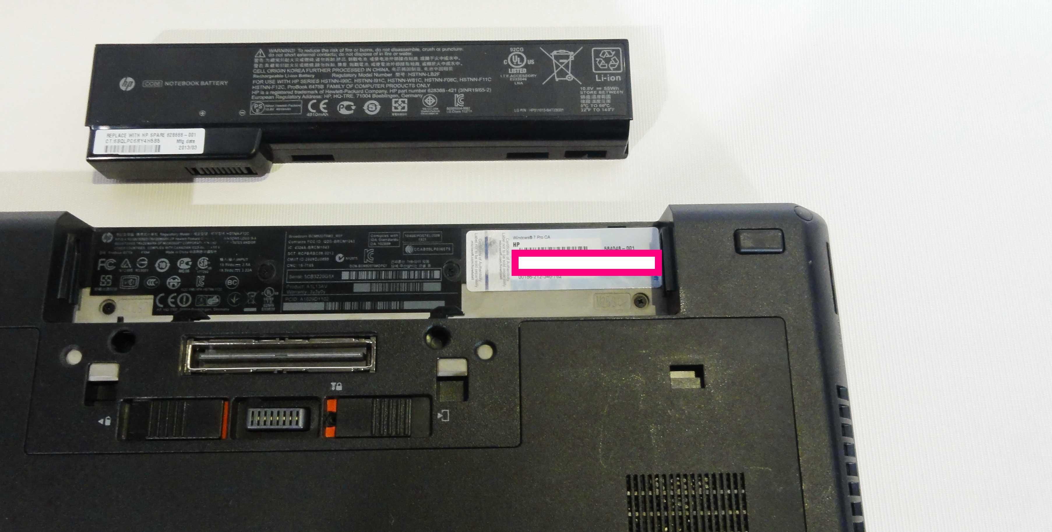 HP ProBook 6570b I5/8GB_RAM/256G_SSD/RS-232/Webcam.