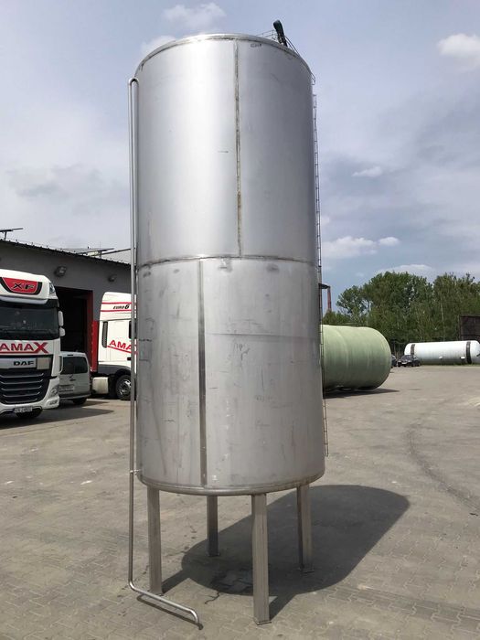 Zbiornik ze stali nierdzewnej kwasoodporny 5000- 5m3 KO kwas spożywka