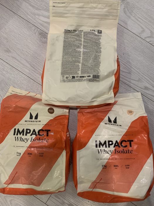 Протеїн Myprotein impact whey isolate 2,5kg