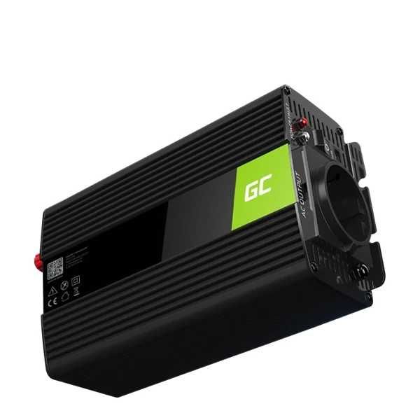 Інвертор Green Cell DC-AC (24V/230V 1000/2000W), чиста синусоїда