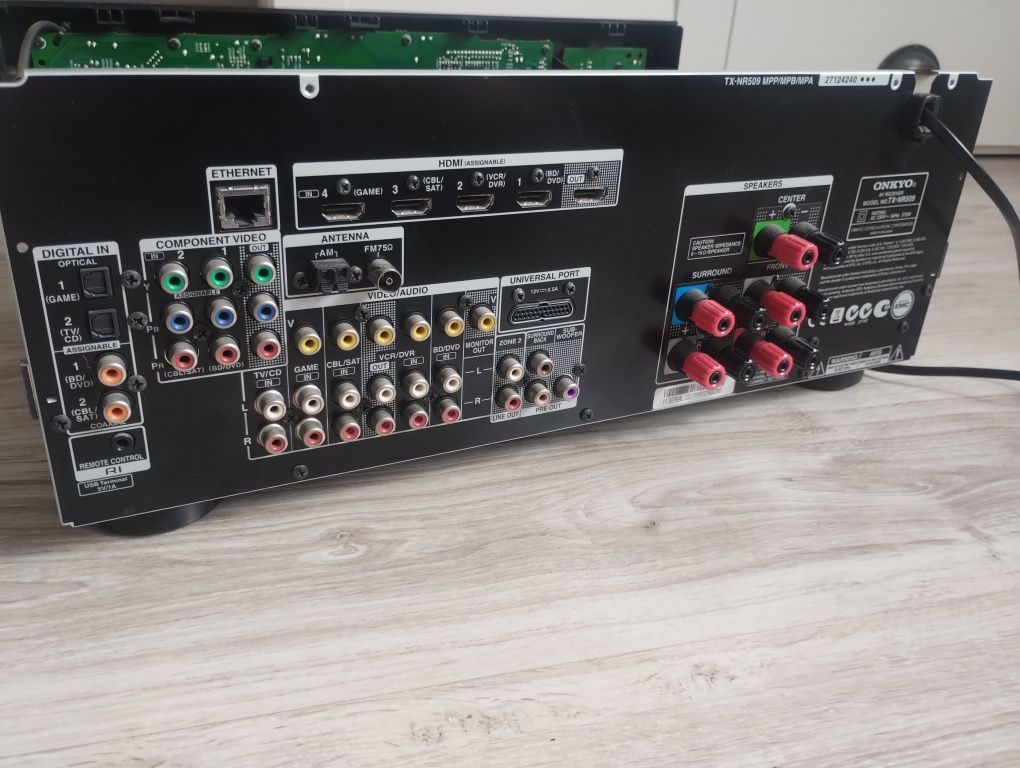 Amplituner Onkyo TX-NR509 Uszkodzony DSP
