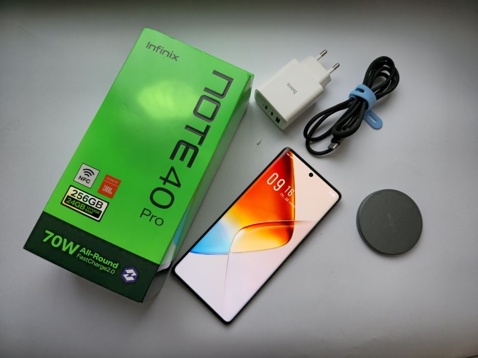 Телефон Infinix note 40 pro 8/256