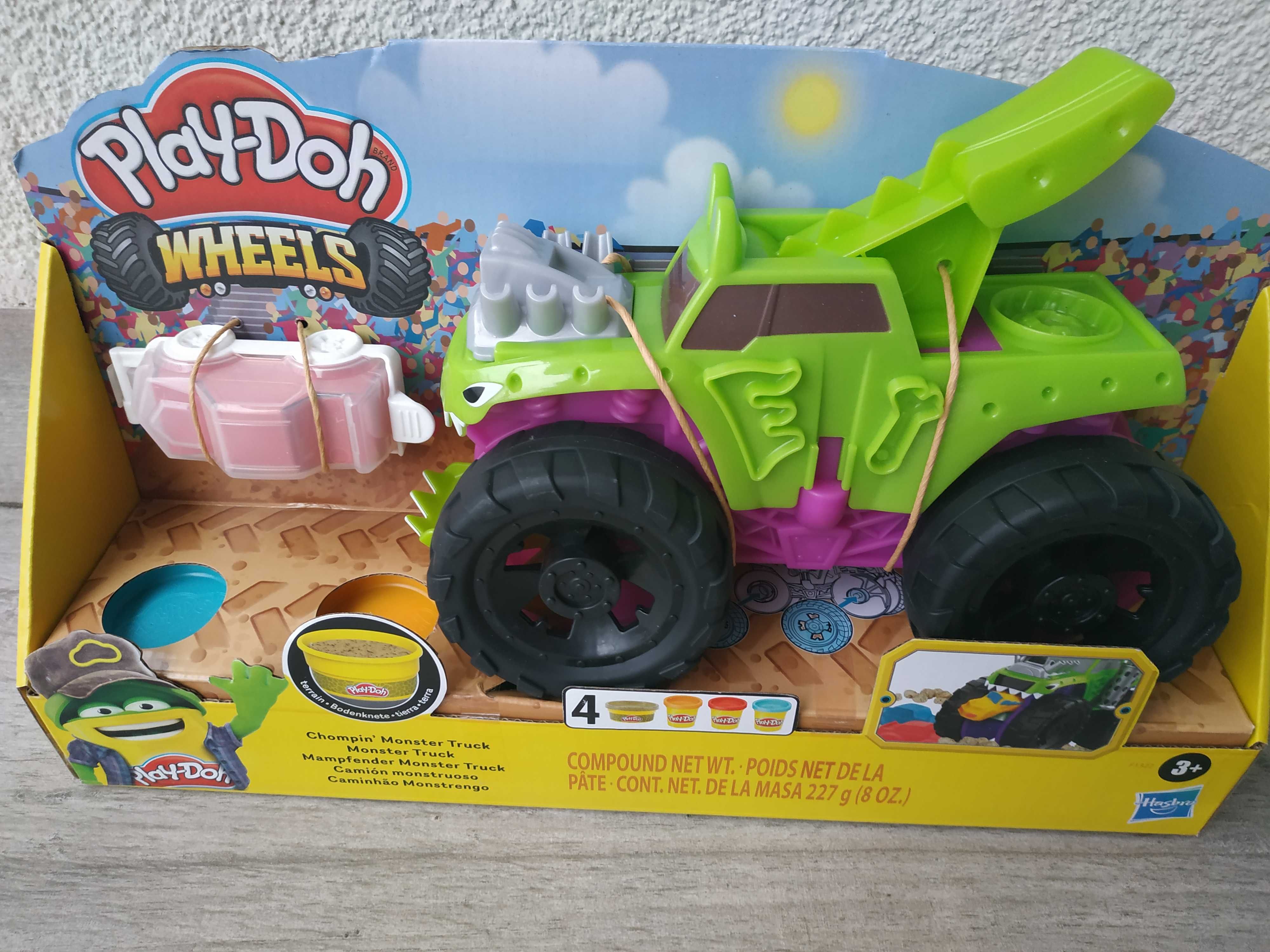 Ciastolina Play Doh Wheels Monster Truck zestaw Hasbro NOWY W-wa F1322