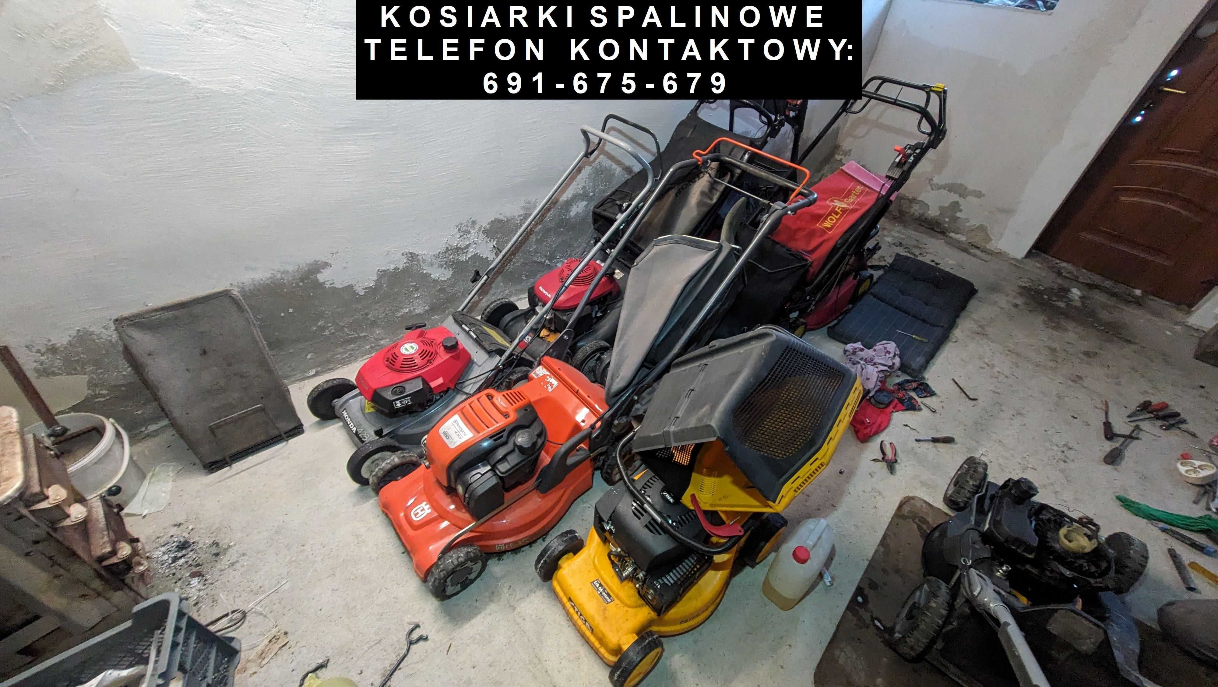 Kosiarka spalinowa - silniki B&S/Honda/wyrzut boczny/kosz/napęd
