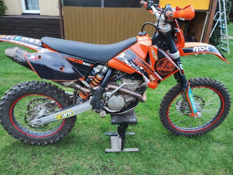 Ktm exc-f 250 rok produkcji 2007